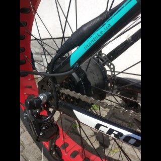 Мотор-колесо для фетбайка 1200W MXUS GDR-19 FAT заднє