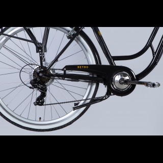 Електровелосипед Dorozhnik Retro 36V 500W з акумулятором 12,5Ah