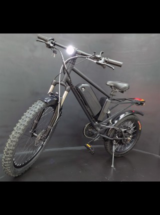 Електровелосипед двопідвісний Megen 60V 1000W з акумулятором 20Ah