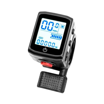 Ручка газу 48В з LCD-дисплеєм для електровелосипеда Ручка газу 48В з LCD-дисплеєм для електровелосипеда