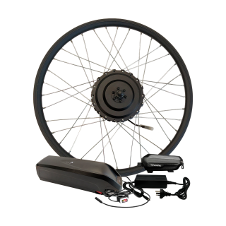 Електрокомплект для велосипеда 36В 500Вт MXUS редукторний з літій-залізо-фосфатним акумулятором 12Ah