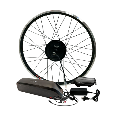 Електрокомплект для велосипеда MXUS 48В 350Вт редукторний з літій-залізо-фосфатним акумулятором 12Ah