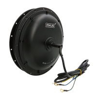 Мотор-колесо для велосипеда 800W MXUS XF39 переднє